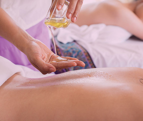Personalized full body oil massage